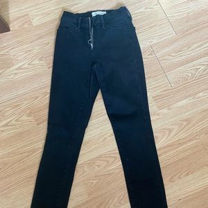 PAC sun zip up high waisted jeans